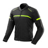KURTKA MOTOCYKLOWA TEKSTYLNA OZONE NEO AIR BLACK FLUO YELLOW M