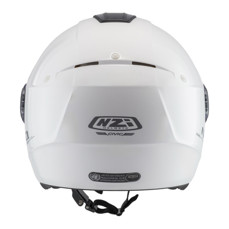 KASK MOTOCYKLOWY NZI CIVIC SOLID NOUVEAU WHITE XS