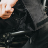 SPODNIE MOTOCYKLOWE TEKSTYLNE OZONE VULCAN BLACK M