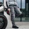 JEANSY MOTOCYKLOWE OZONE STRIKER REGULAR WASHED GREY 28/32