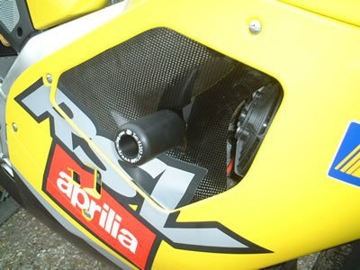 CRASHPADY CLASSIC RG RACING APRILIA RSV MILLE 01- 03/RSVR TOP FAIRING BLACK