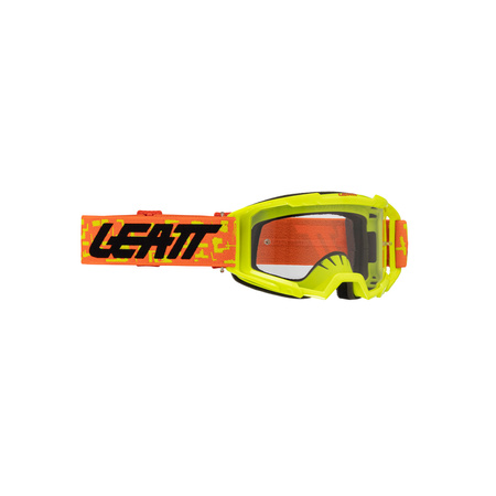 GOGLE LEATT VIZION 3.5 90 VLT CITRUS CLEAR OS