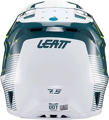 KASK Z GOGLAMI LEATT KIT MOTO 7.5 V24 ACID FUEL (63-64CM) XXL