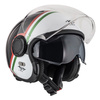 KASK MOTOCYKLOWY NZI RINGWAY 2 DUO SKYLINE BLACK WHITE ITALY S