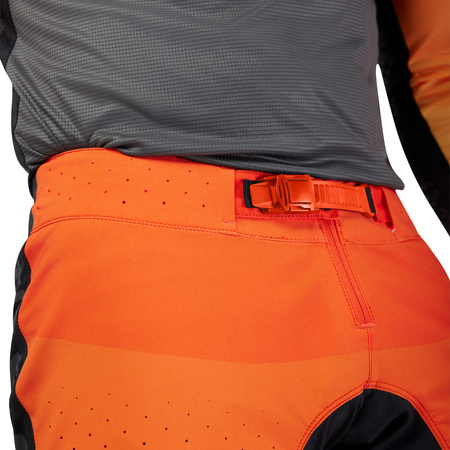 SPODNIE FOX FLEXAIR GRID BLACK/ORANGE 30