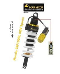 Touratech Suspension lowering shock (-25 mm) for Honda CRF1000L Adventure Sports from 2018 Type Explore HP/PDS