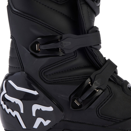 BUTY MOTOCYKLOWE JUNIOR FOX COMP BLACK Y6 (WKŁADKA 235MM)