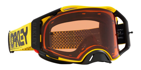 Oakley gogle Airbrake MX żółte Prizm mx bronze