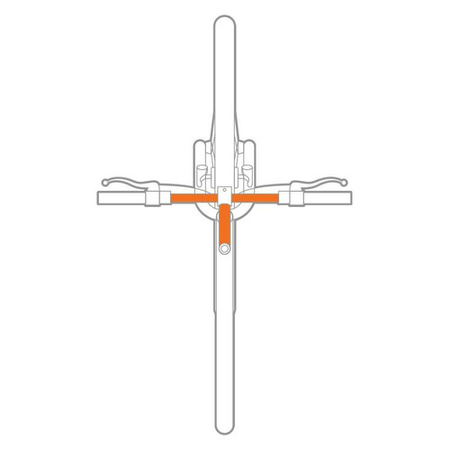 91599 Bike, adapter do kierownicy