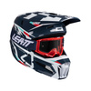 KASK MOTOCYKLOWY Z GOGLAMI LEATT KIT MOTO 3.5 BLUE S