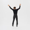 SPODNIE MOTOCYKLOWE TEKSTYLNE JUNIOR OZONE UNION BLACK YM