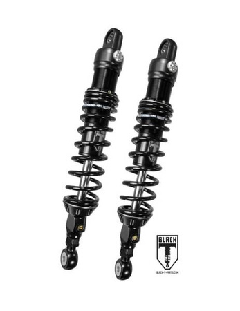 BLACK-T Twin-Shock Set Stage2 with length adjustment for Triumph Thruxton-R 2016-2018