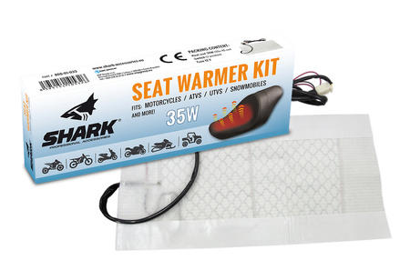 Podgrzewana mata siedziska SHARK, 12V