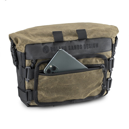 RSD X Kriega Bar Bag - Roam - Black/Ranger