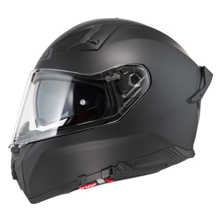 KASK MOTOCYKLOWY NZI GO RIDER STREAM DUO MATT BLACK XS