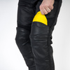 JEANSY MOTOCYKLOWE OZONE RUSTY WAXED BLACK 32/34