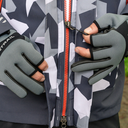 Finntrail kurtka Speedmaster CamoArctic L Profesjonalna, wodoodporna 