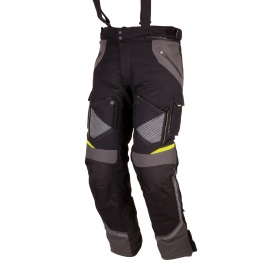 Spodnie PANAMERICANA r.L szaro-czarne