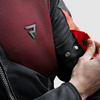 KURTKA MOTOCYKLOWA TEKSTYLNA REBELHORN JAX BLACK RED 4XL