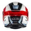 KASK MOTOCYKLOWY NZI TRENDY STREAM RAPID WHITE RED BLUE RED S L