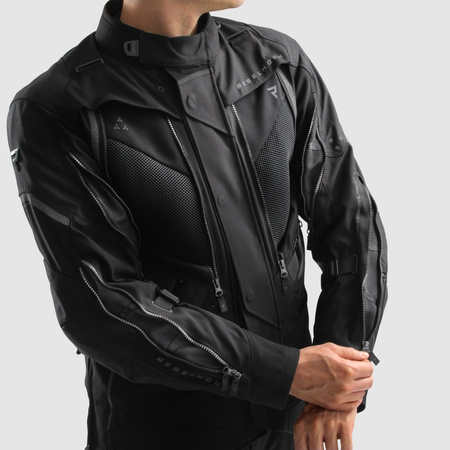 KURTKA MOTOCYKLOWA TEKSTYLNA REBELHORN HARDY 3.0 BLACK XS