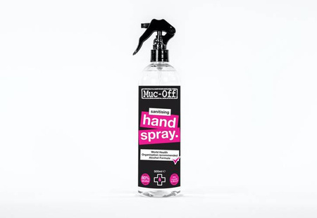 Muc-Off 20233 antybakteryjny, odkażający spray do rąk 500 ml