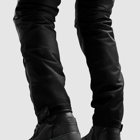SPODNIE MOTOCYKLOWE TEKSTYLNE REBELHORN JAX BLACK XS