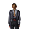 BLUZA MOTOCYKLOWA JUNIOR FOX 180 INTERFERE GREY/RED YL