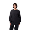 BLUZA DAMSKA FOX WORDMARK OVERSIZED FLEECE CREW BLACK S