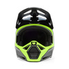 KASK MOTOCYKLOWY FOX V1 FLOW BLACK/YELLOW M