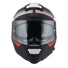 KASK MOTOCYKLOWY NZI EURUS 4 STREAM DUO VANGUARD BLACK ANTRACITE RED TINTED S MATT S