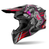 KASK MOTOCYKLOWY AIROH WRAAAP CYBER RED MATT XL