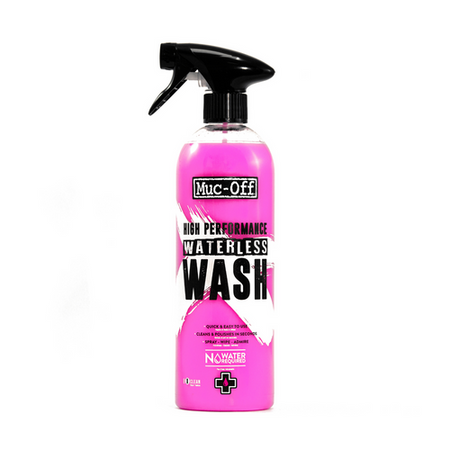 Muc-Off 1132 - Preparat do skutecznego mycia motocykla bez użycia wody - 750ml - High Performance Waterless Wash