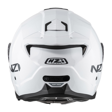 KASK MOTOCYKLOWY NZI COMBI 3 DUO WHITE XS