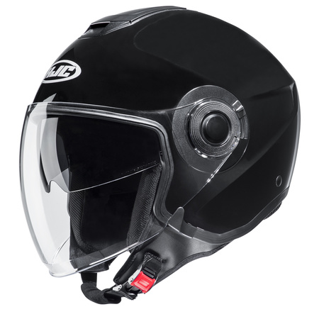 KASK MOTOCYKLOWY HJC I40N SOLID METAL BLACK S