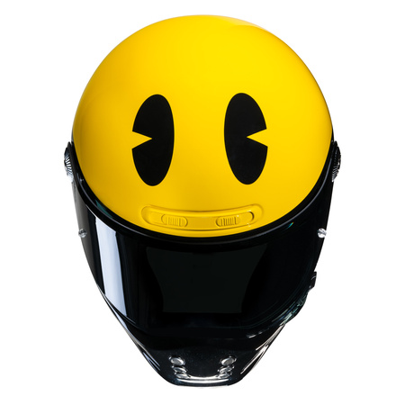 KASK MOTOCYKLOWY HJC V10 PAC-MAN BANDAI NAMCO YELLOW XL