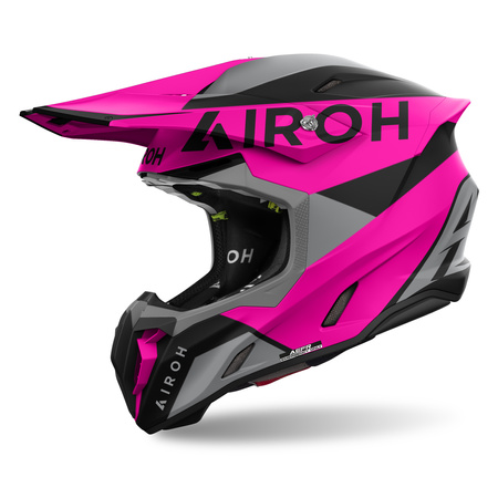 KASK MOTOCYKLOWY AIROH TWIST 3 KING PINK MATT S