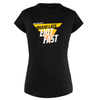 T-SHIRT FASTER LADY BK XS