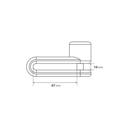 91565 Disclock blokada tarczy hamulcowej Pinch XL – trzpień 10mm – kolor czarny