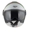 KASK MOTOCYKLOWY NZI RINGWAY 2 DUO SKYLINE BLACK WHITE ITALY S