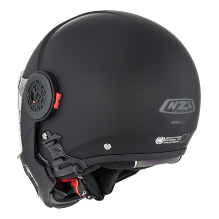 KASK MOTOCYKLOWY NZI MINIMOD DUO MATT BLACK S