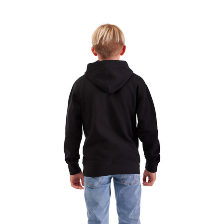 BLUZA Z KAPTUREM FOX JUNIOR ELEVATED FLEECE PO BLACK YL