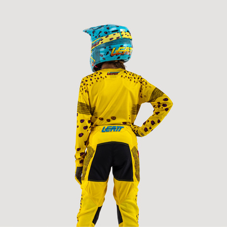 STRÓJ OFFROADOWY BLUZA I SPODNIE JUNIOR LEATT RIDE KIT 3.5 CHEETAH XL