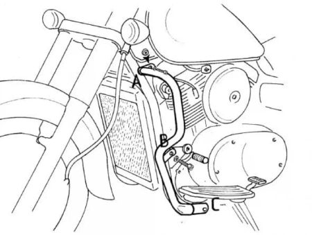 Kawasaki VN 1500 Classic (1996-2002) Gmol silnika