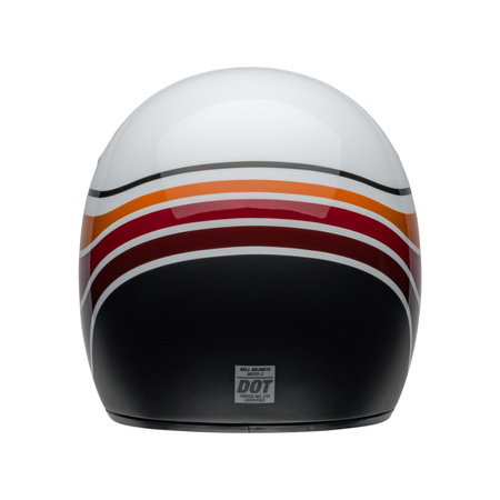 KASK MOTOCYKLOWY BELL MOTO-3 ECE6 RSD SDL BLACK SATIN GLOSS WHITE BLACK M