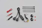 Daytona Źródła zasilania z 2 portami USB na przewodach do montażu na kierownicy motocykla 99503