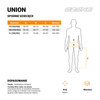 SPODNIE MOTOCYKLOWE TEKSTYLNE JUNIOR OZONE UNION BLACK YM