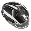 KASK MOTOCYKLOWY NZI TRENDY STREAM ELEGANCE WHITE BLACK TINTED S MATT S