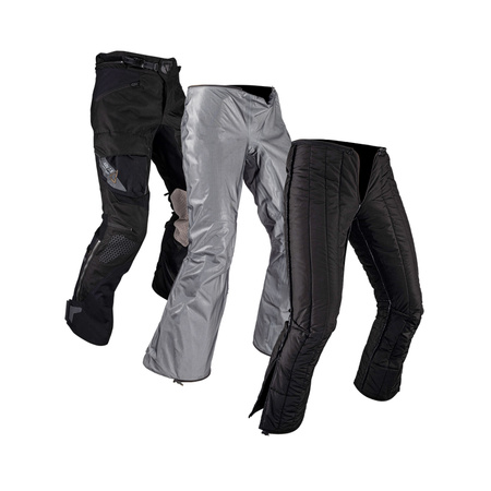 SPODNIE MOTOCYKLOWE TEKSTYLNE LEATT ADV MULTITOUR 7.5 STEALTH XL