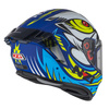 KASK MOTOCYKLOWY NZI TRENDY STREAM OCELO BLUE WHITE SKY BLUE MATT XL